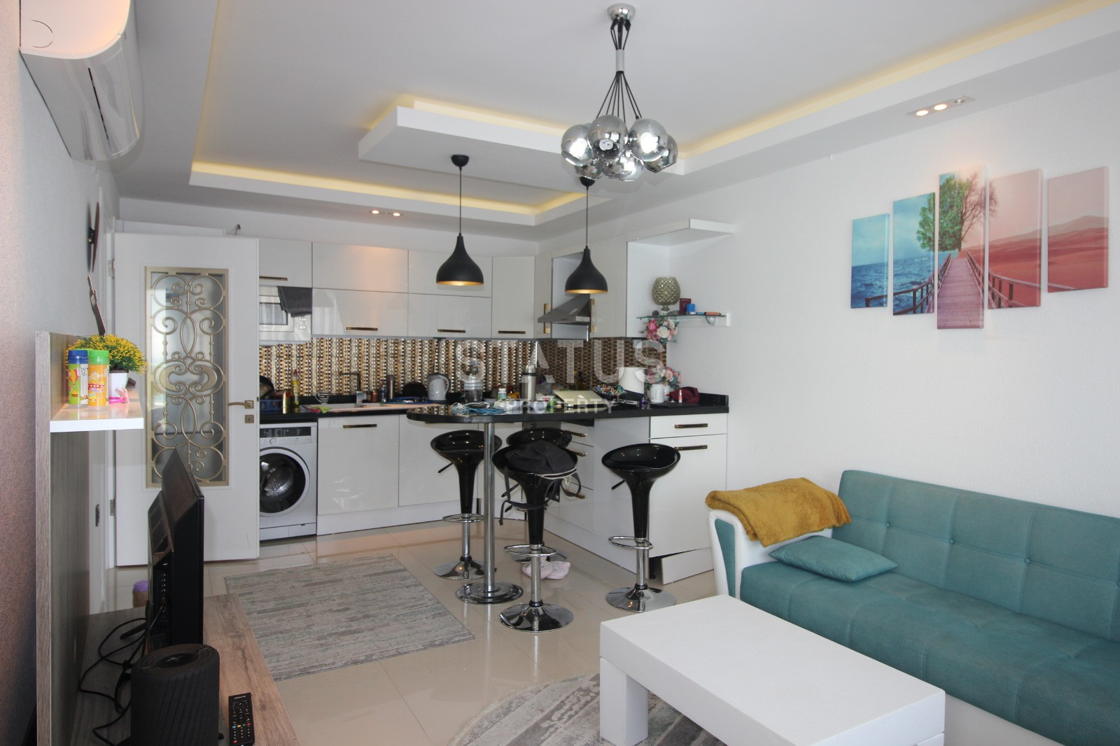 Двухкомнатная квартира в 200м от моря в комплексе премиального застройщика. 65м2 фото 10