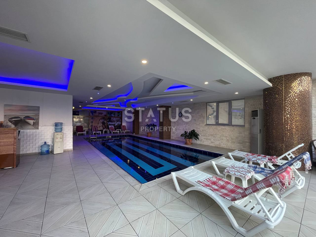 Three-room furnished apartment near the sea in a premium residential complex in Mahmutlar.130m2 фото 4