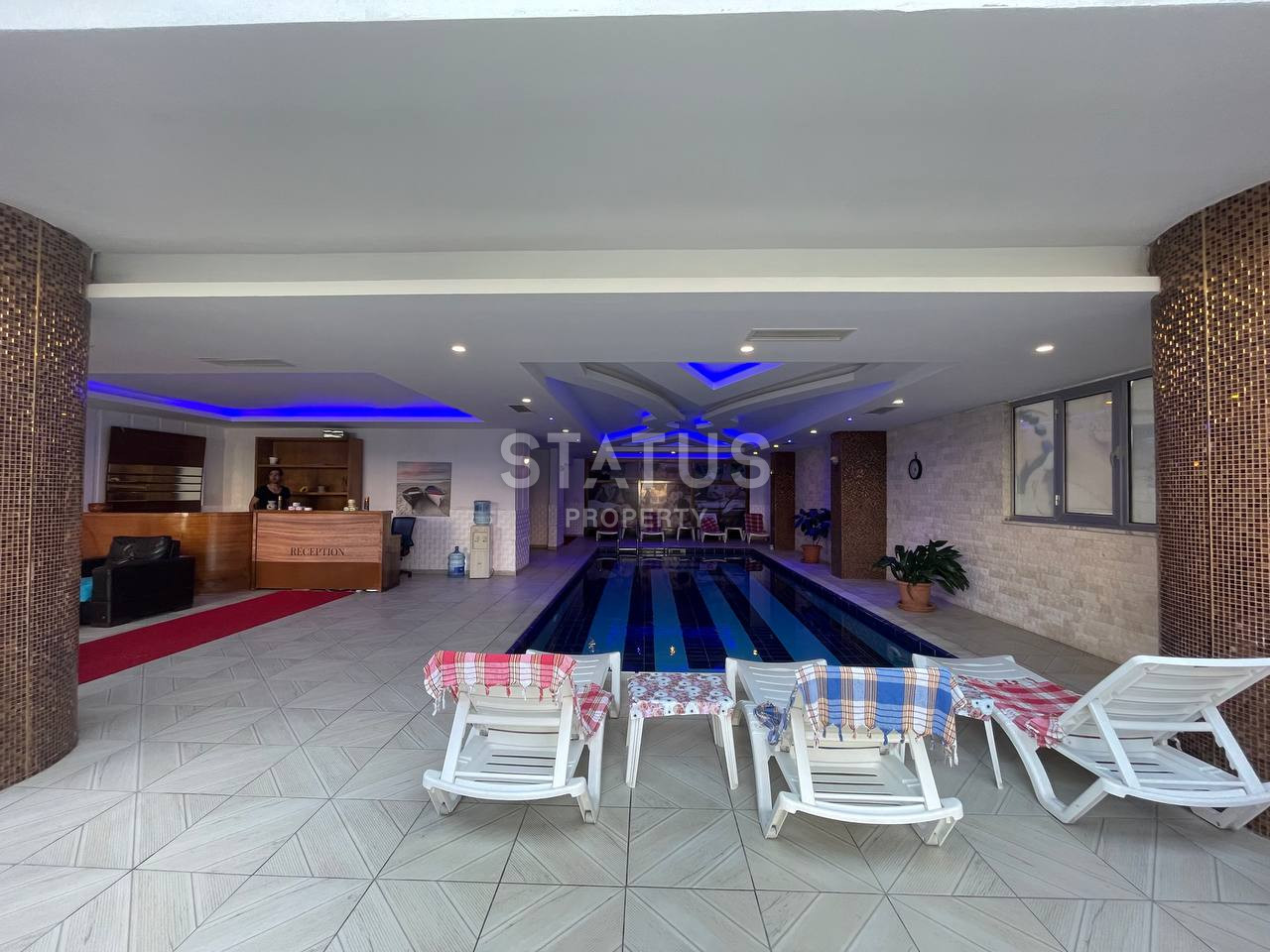 Three-room furnished apartment near the sea in a premium residential complex in Mahmutlar.130m2 фото 9