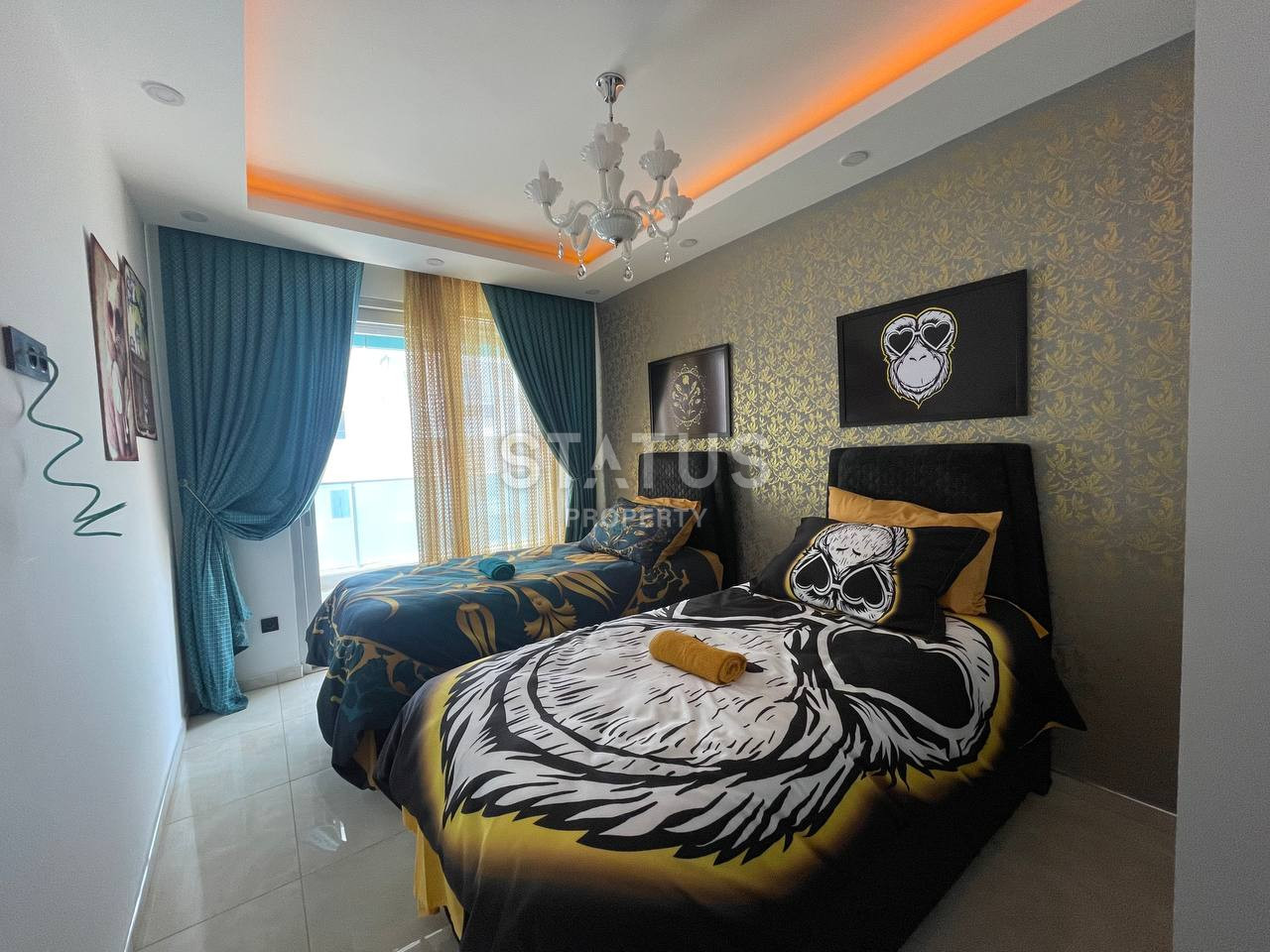 Three-room furnished apartment near the sea in a premium residential complex in Mahmutlar.130m2 фото 12