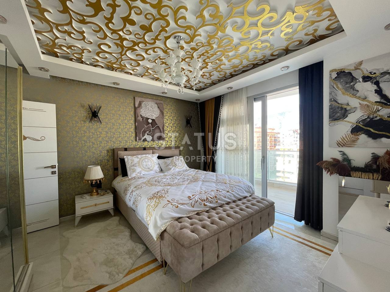 Three-room furnished apartment near the sea in a premium residential complex in Mahmutlar.130m2 фото 31