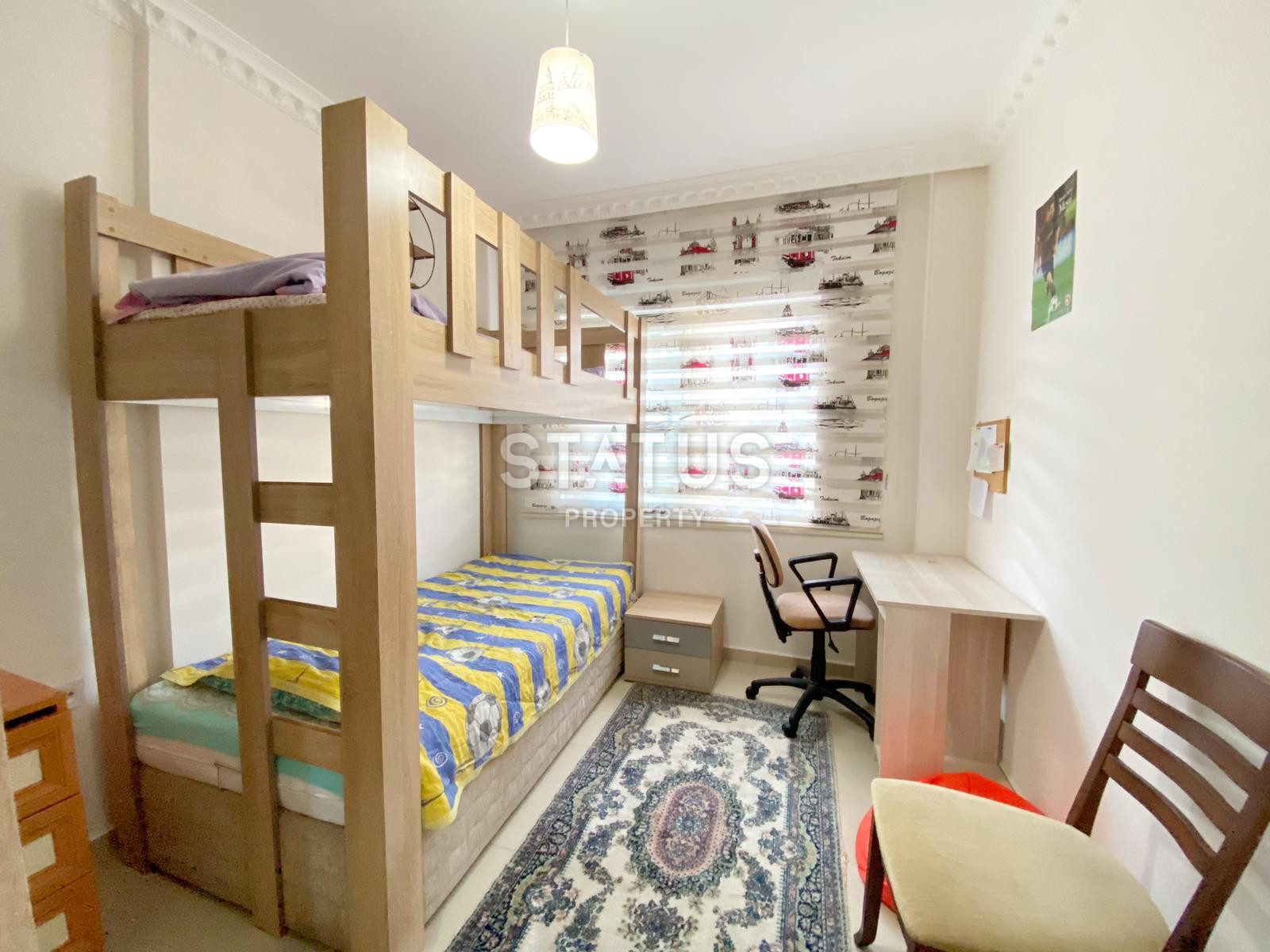 Трёхкомнатная квартира с отдельной кухней и 3-мя балконами в Джикджили. 125м2 фото 20