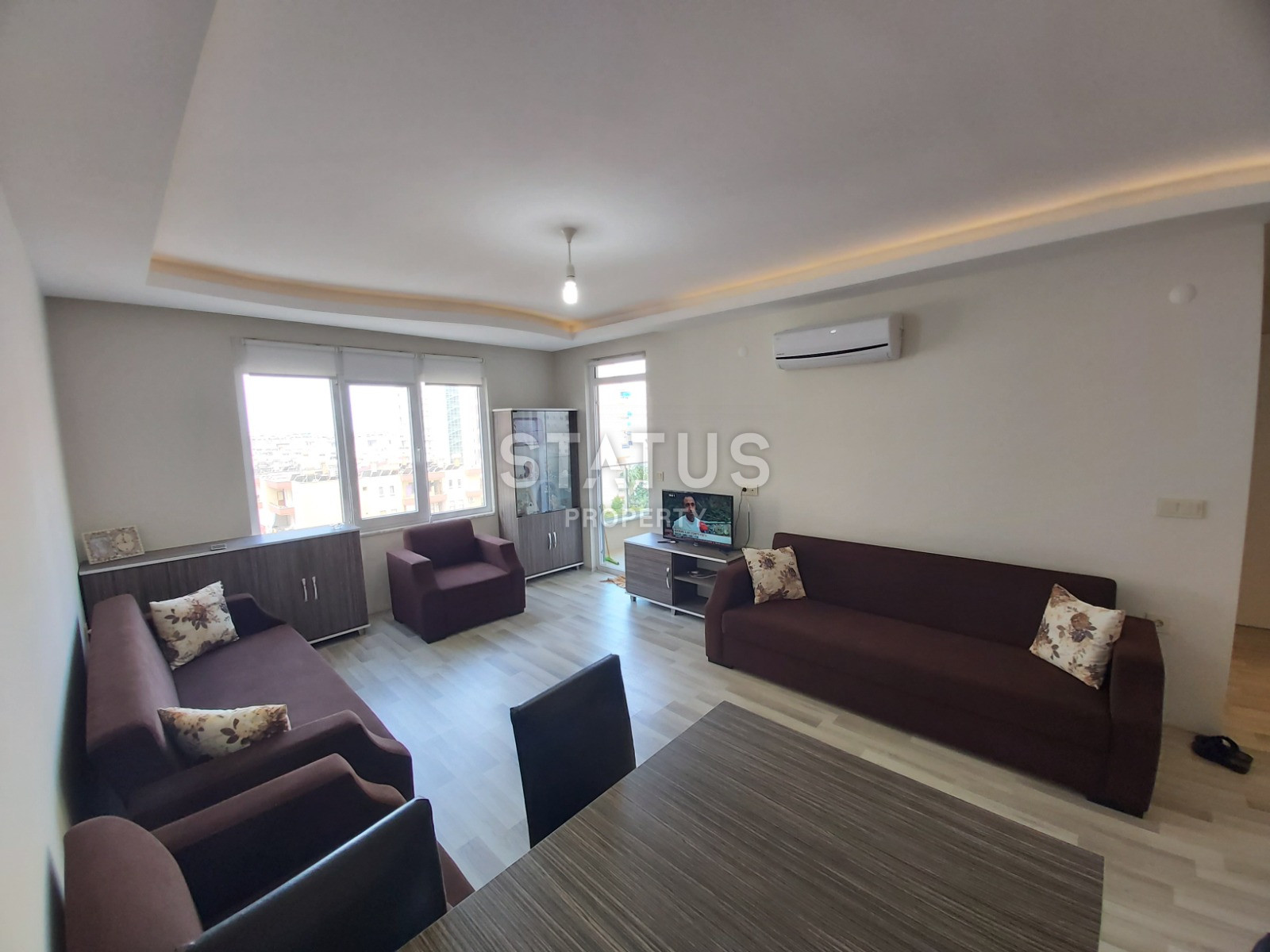 Spacious apartment 1+1 with a good location at a bargain price in Mahmutlar. фото 6