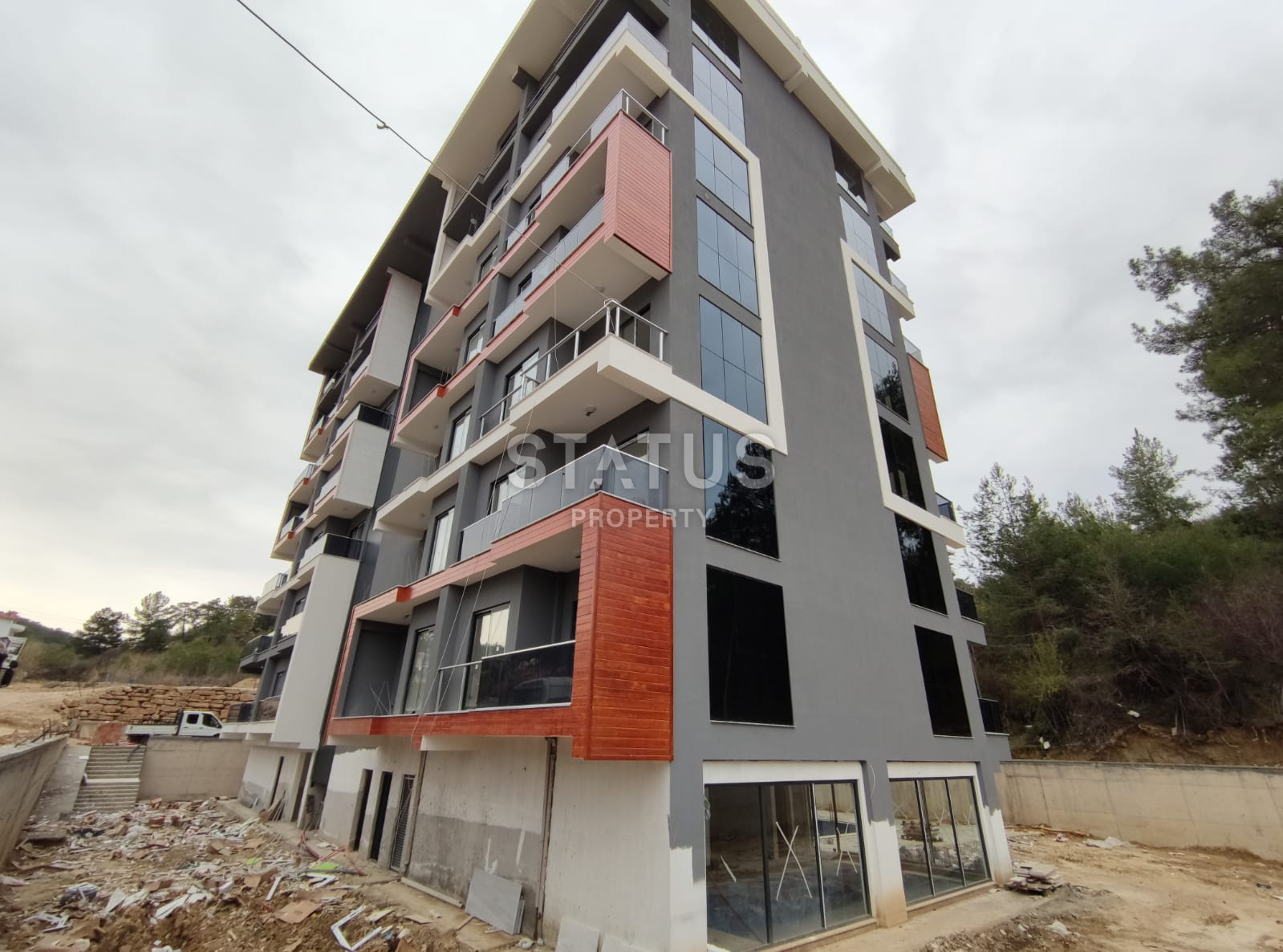 One-bedroom apartment in a new residential complex with full infrastructure in Avsalar. 60m2 фото 11