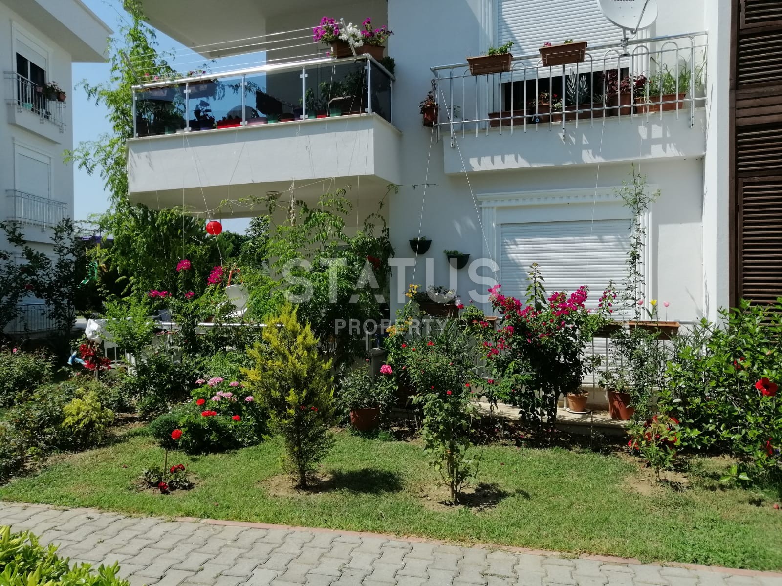 Меблированный садовый дуплекс в новом комплексе с бассейном, 140 м2 фото 14