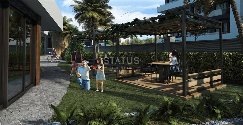 One-bedroom apartment in a new residential complex with full infrastructure in Avsalar. 60m2 фото 28