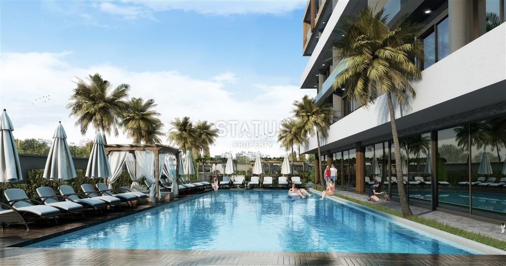 One-bedroom apartment in a new residential complex with full infrastructure in Avsalar. 60m2 фото 29