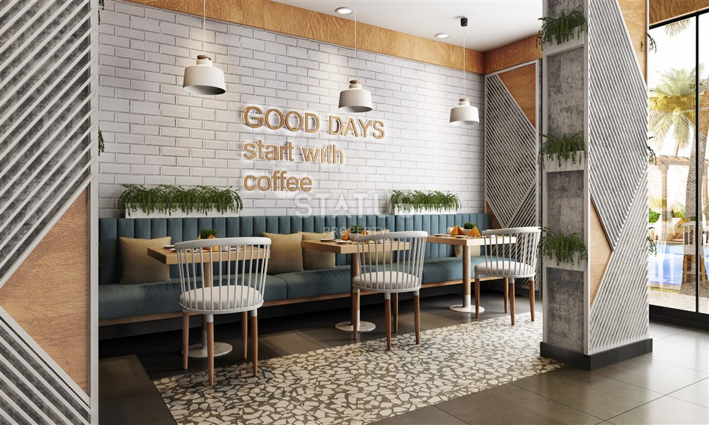 One-bedroom apartment in a new residential complex with full infrastructure in Avsalar. 60m2 фото 46