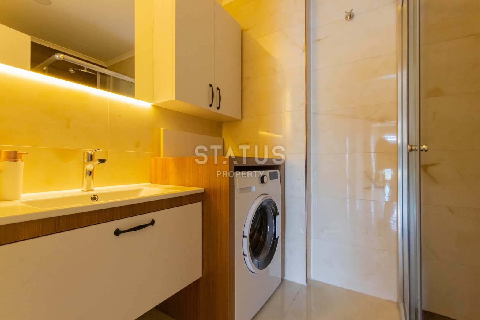 Трёхкомнатная квартира от премиум застройщика в первой береговой линии. 90м2 фото 5