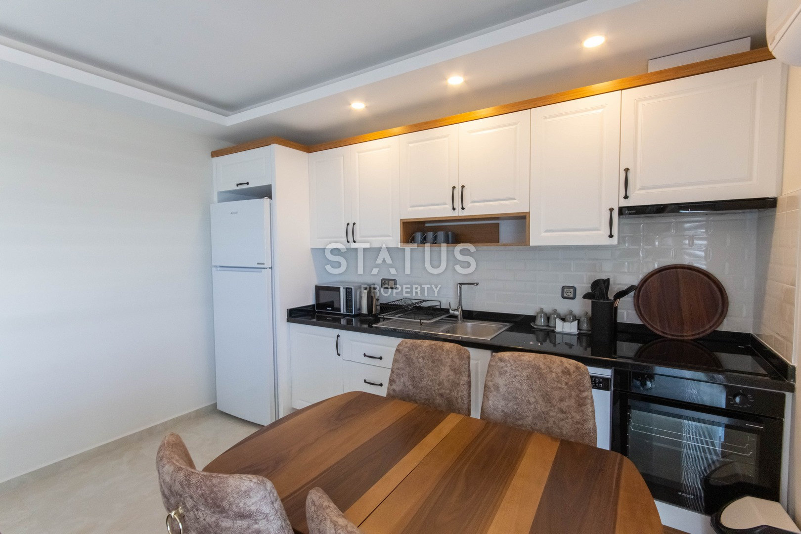 Трёхкомнатная квартира от премиум застройщика в первой береговой линии. 90м2 фото 15