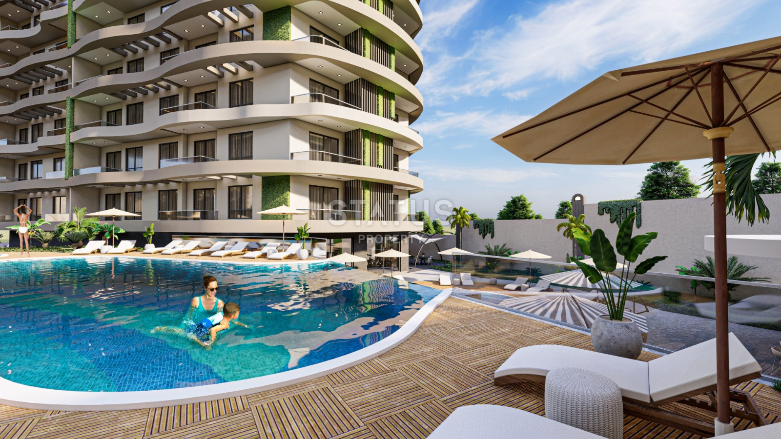 New residential complex "ALANO TOWER" with a total area of 4.313.93 sqm фото 3