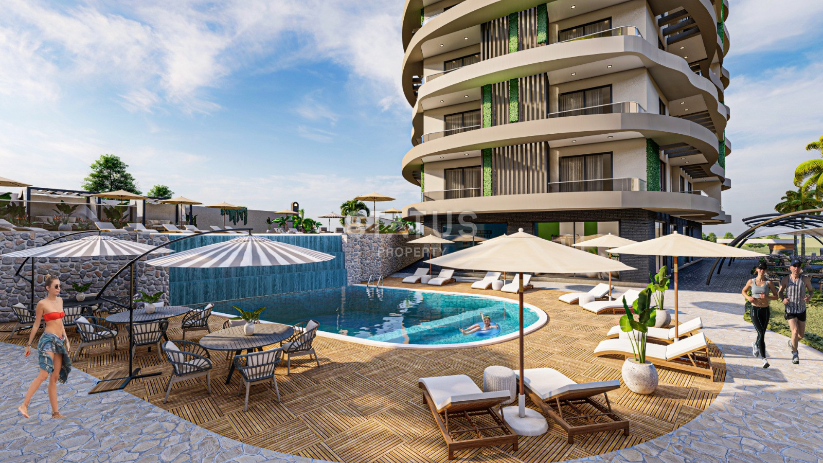 New residential complex "ALANO TOWER" with a total area of 4.313.93 sqm фото 4