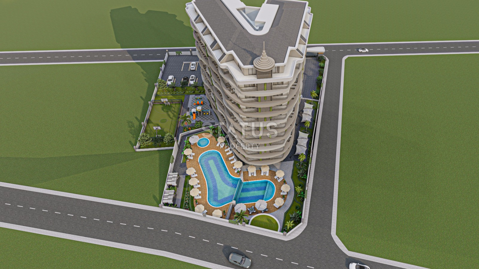 New residential complex "ALANO TOWER" with a total area of 4.313.93 sqm фото 6