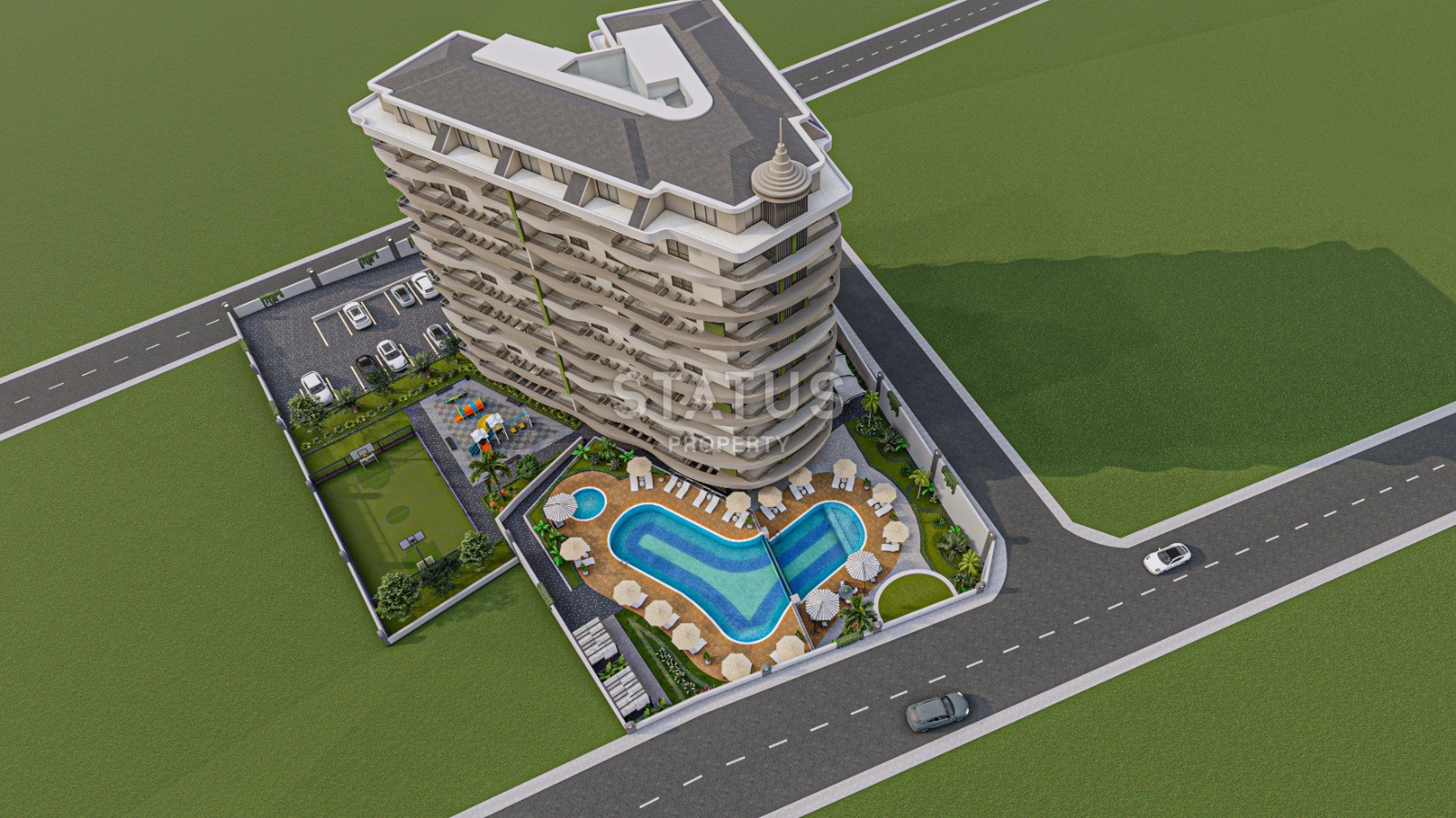 New residential complex "ALANO TOWER" with a total area of 4.313.93 sqm фото 10