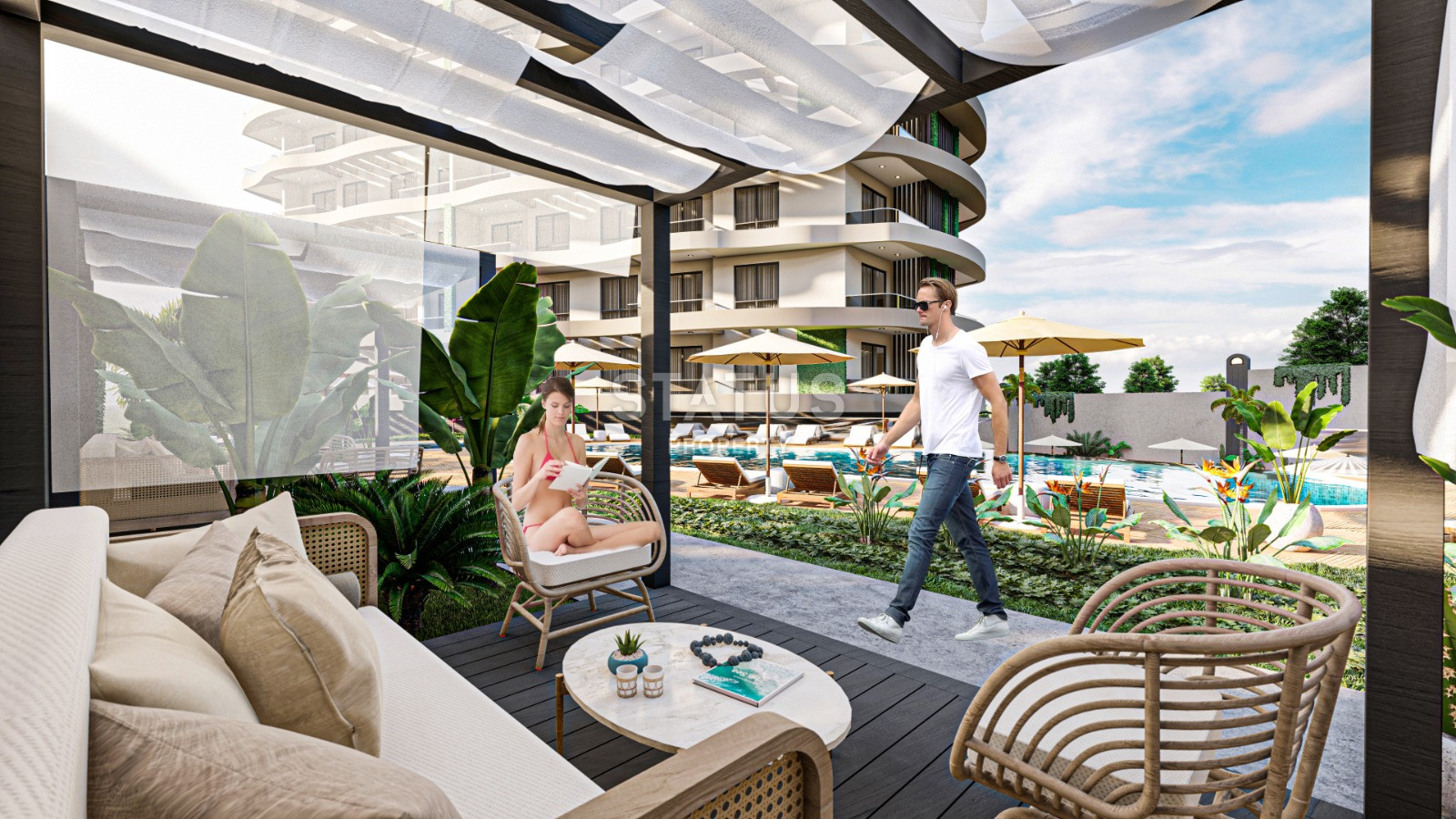 New residential complex "ALANO TOWER" with a total area of 4.313.93 sqm фото 15