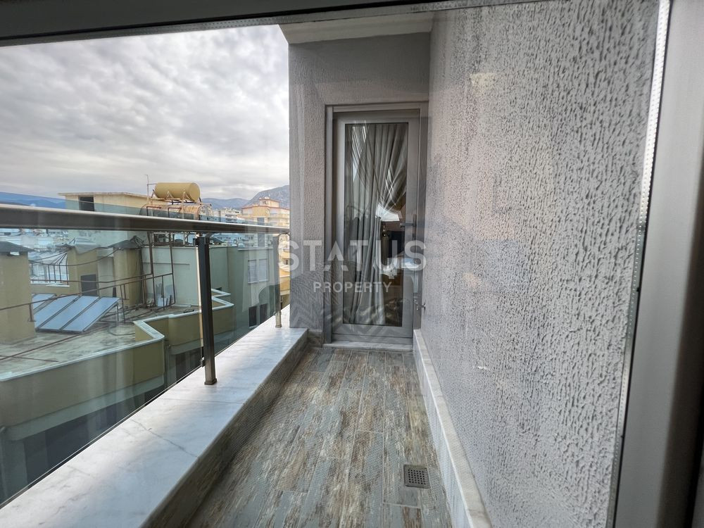 Трёхкомнатная меблированная квартира с прямым видом на море в Махмутларе. 100м фото 24