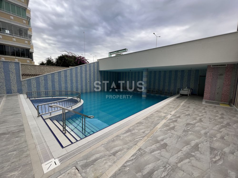 Трёхкомнатная меблированная квартира с прямым видом на море в Махмутларе. 100м фото 32