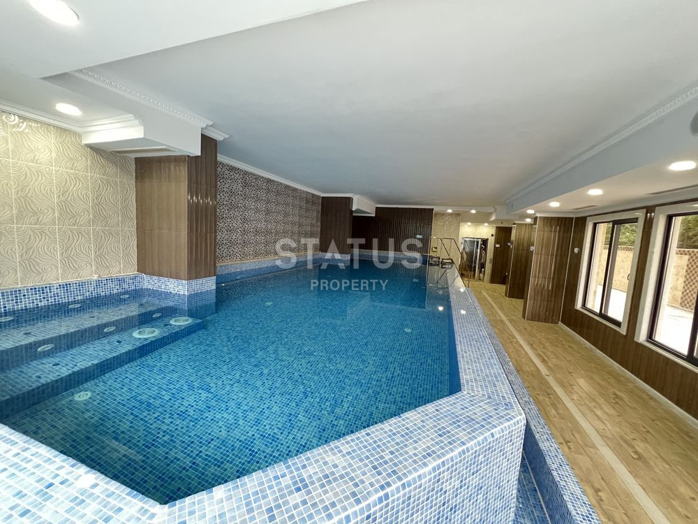 Трёхкомнатная меблированная квартира с прямым видом на море в Махмутларе. 100м фото 35