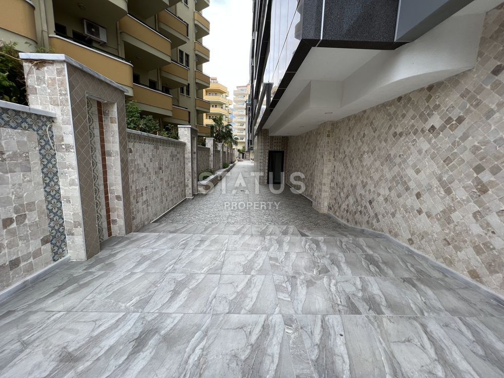 Трёхкомнатная меблированная квартира с прямым видом на море в Махмутларе. 100м фото 36