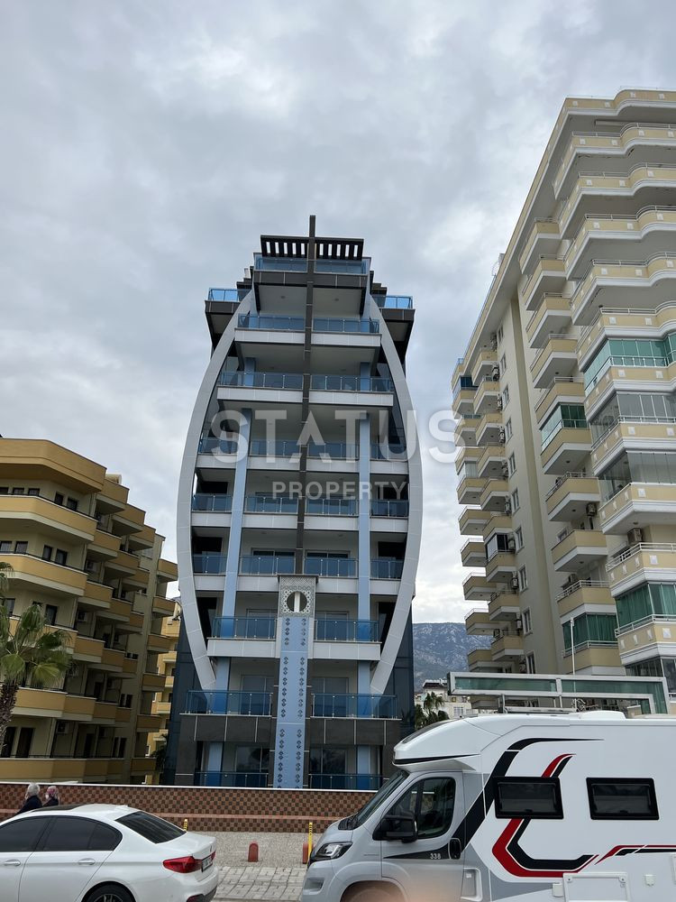 Трёхкомнатная меблированная квартира с прямым видом на море в Махмутларе. 100м фото 37