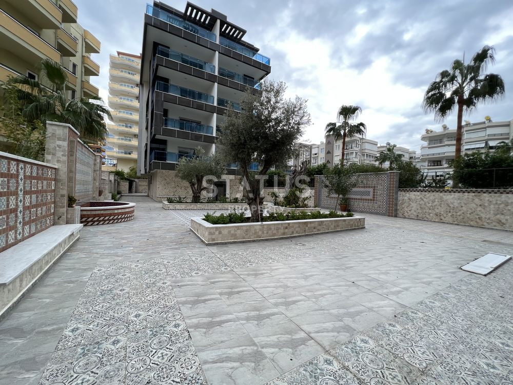 Трёхкомнатная меблированная квартира с прямым видом на море в Махмутларе. 100м фото 39