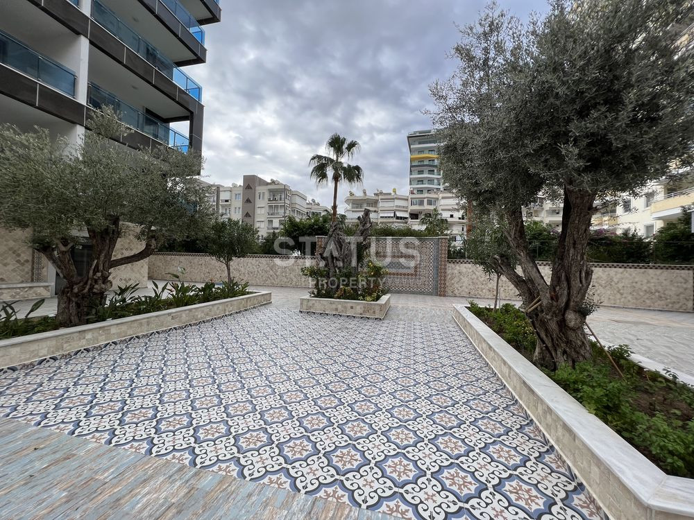 Трёхкомнатная меблированная квартира с прямым видом на море в Махмутларе. 100м фото 40