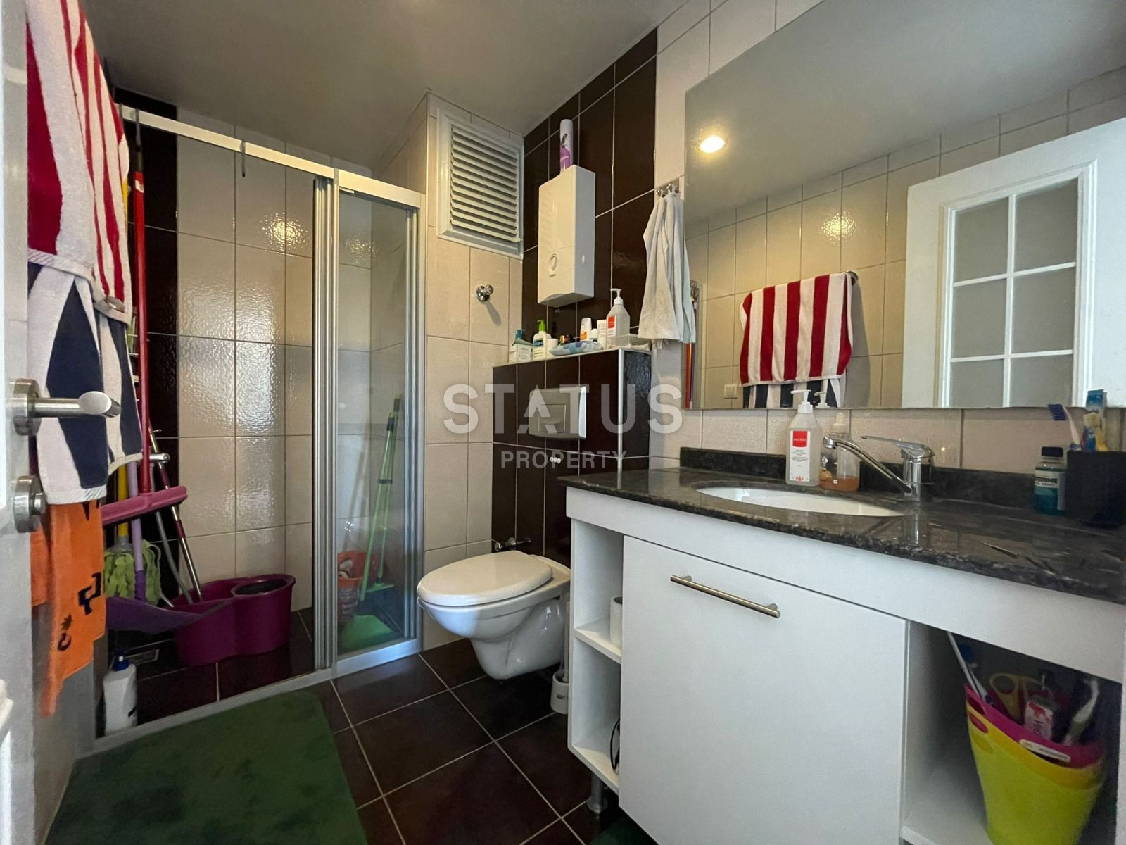 Spacious 2-room apartment with a sea view in a well-known residential complex in the OBA area, 75m2 фото 11