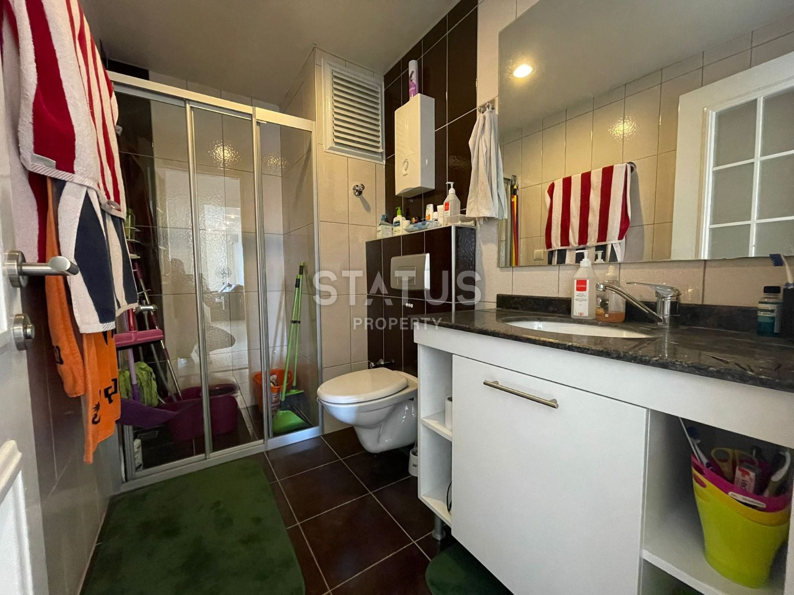 Spacious 2-room apartment with a sea view in a well-known residential complex in the OBA area, 75m2 фото 14