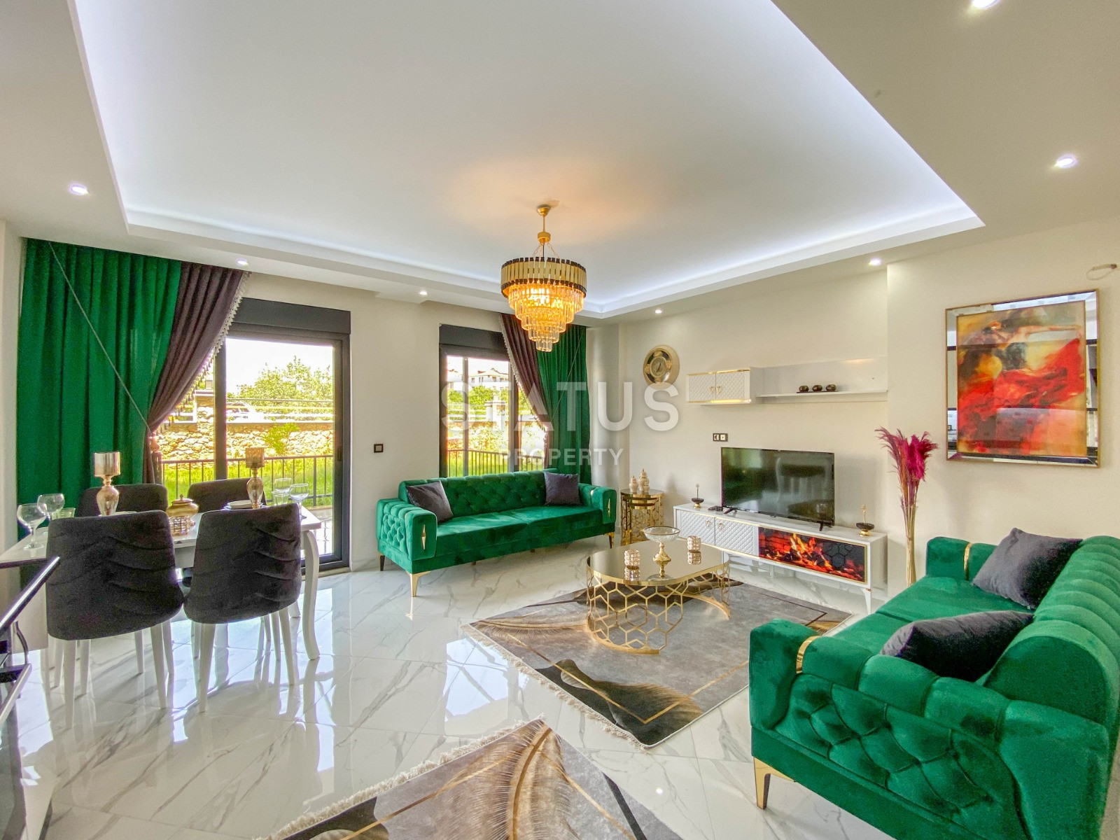 Садовый дуплекс 2+1 в новом комплексе района Оба. 86м2 фото 6