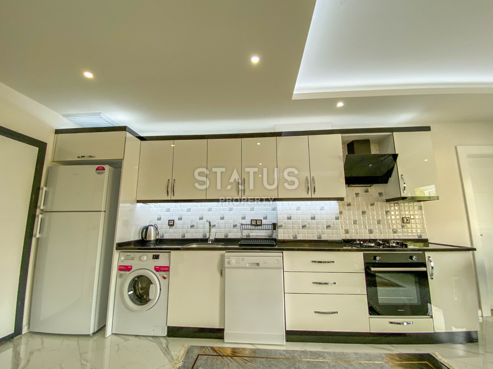 Садовый дуплекс 2+1 в новом комплексе района Оба. 86м2 фото 16