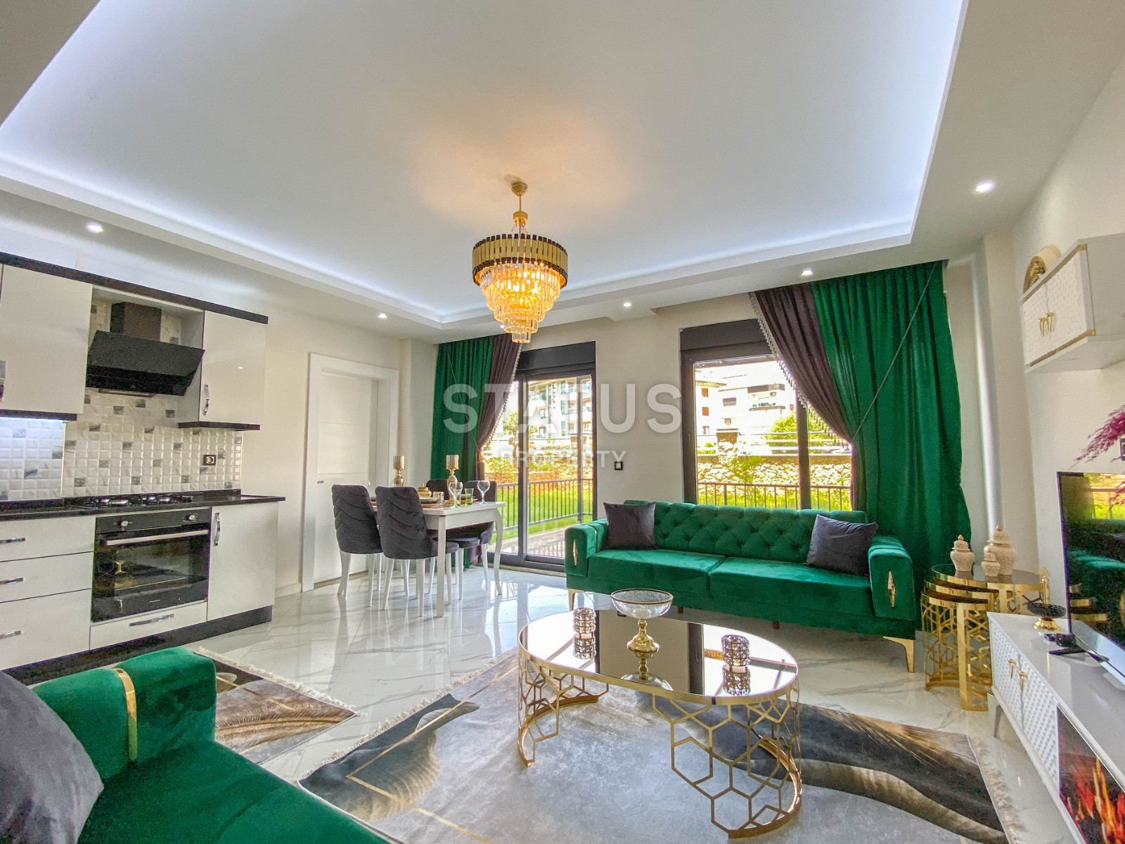 Садовый дуплекс 2+1 в новом комплексе района Оба. 86м2 фото 21