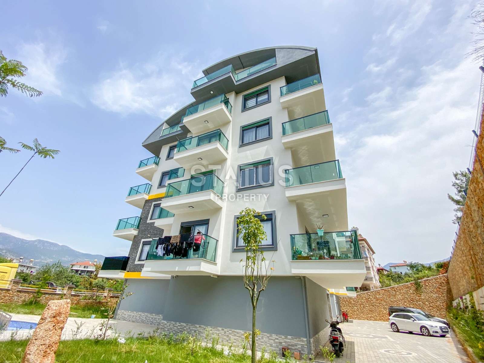 Садовый дуплекс 2+1 в новом комплексе района Оба. 86м2 фото 33