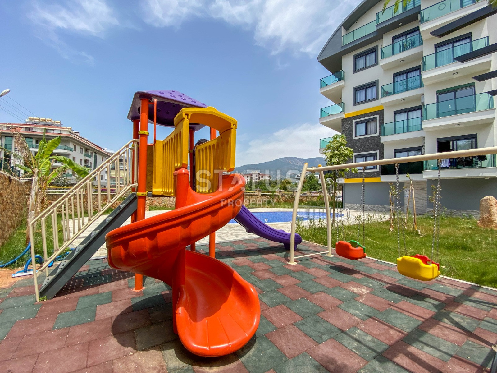 Садовый дуплекс 2+1 в новом комплексе района Оба. 86м2 фото 37