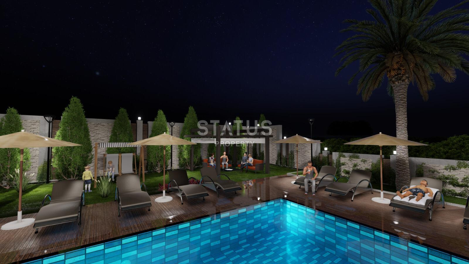 Last 5+1 duplexes at a good price in a project under construction in Avsallar. 240m2 фото 3