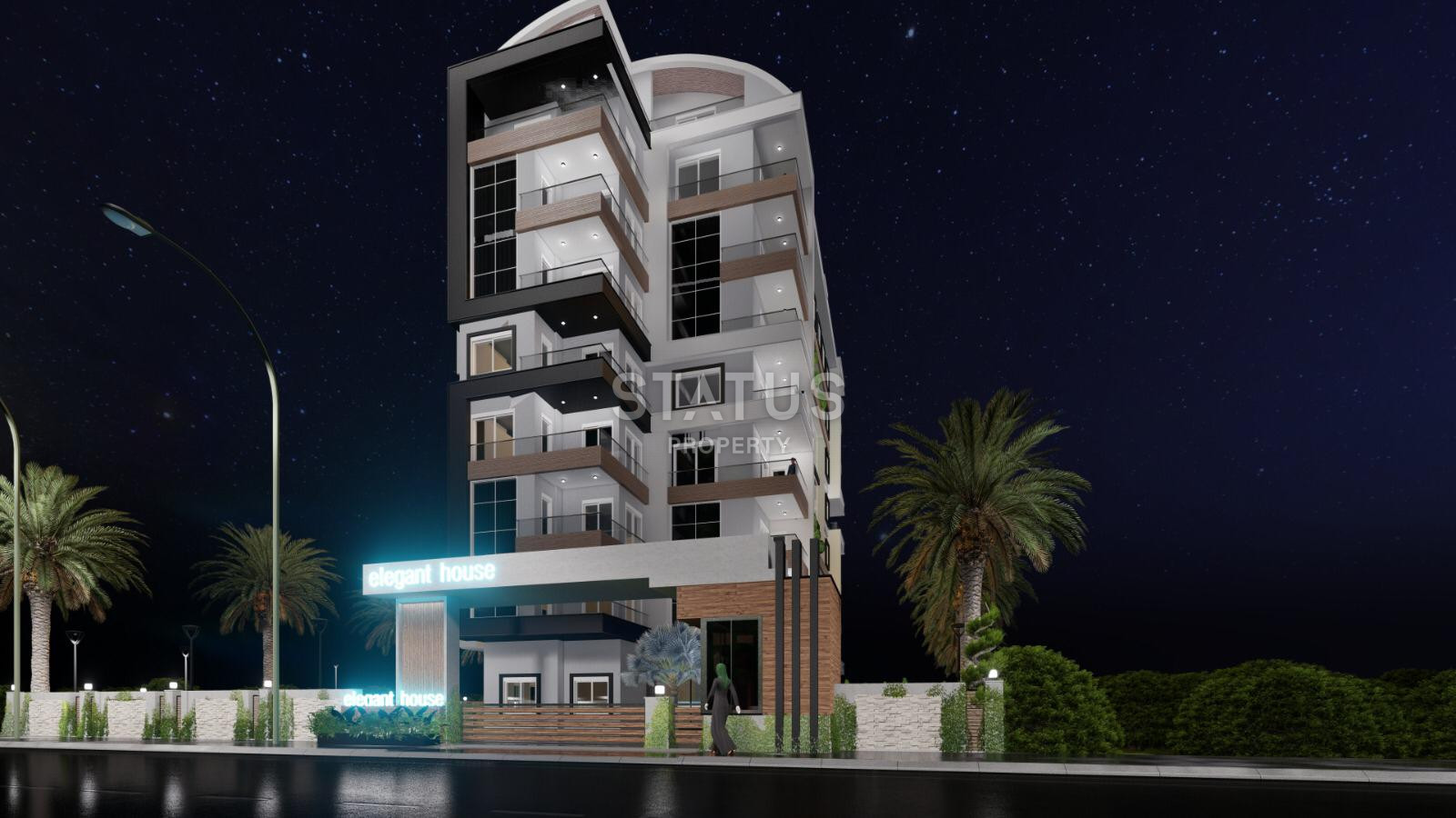 Last 5+1 duplexes at a good price in a project under construction in Avsallar. 240m2 фото 5