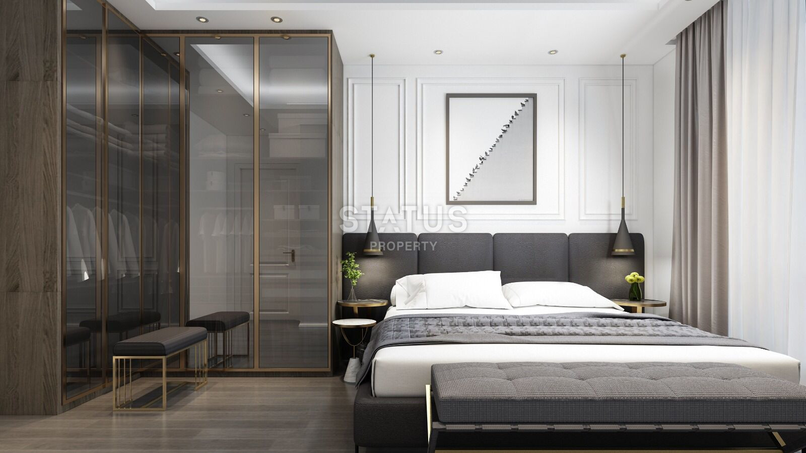 Last 5+1 duplexes at a good price in a project under construction in Avsallar. 240m2 фото 7