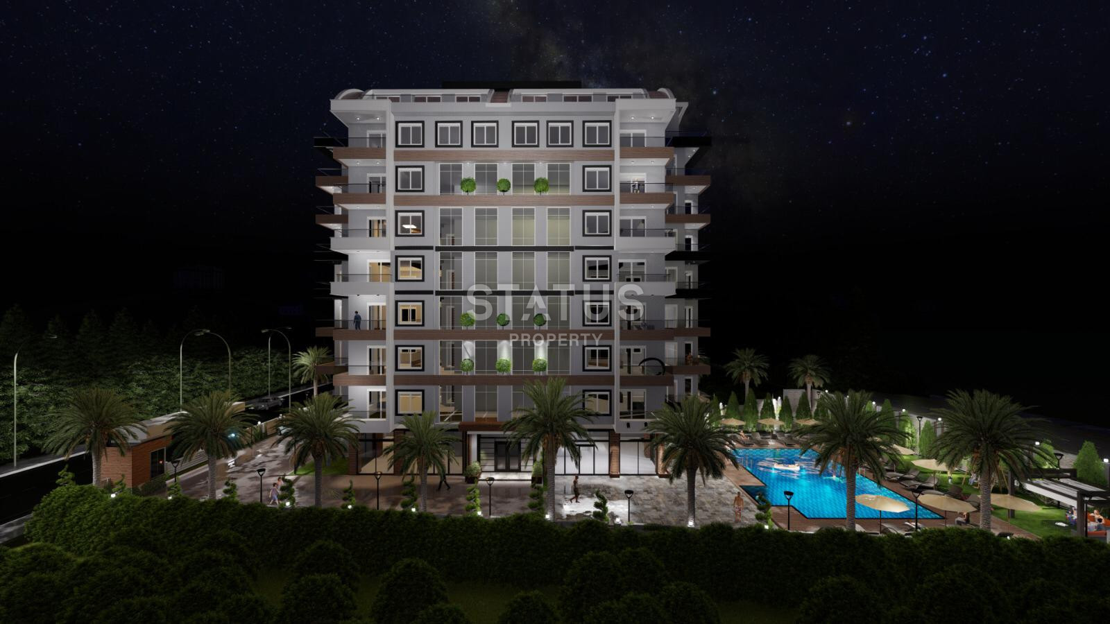 Last 5+1 duplexes at a good price in a project under construction in Avsallar. 240m2 фото 8