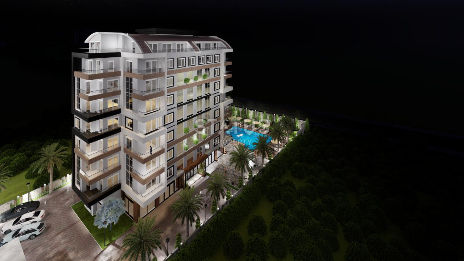 Last 5+1 duplexes at a good price in a project under construction in Avsallar. 240m2 фото 9