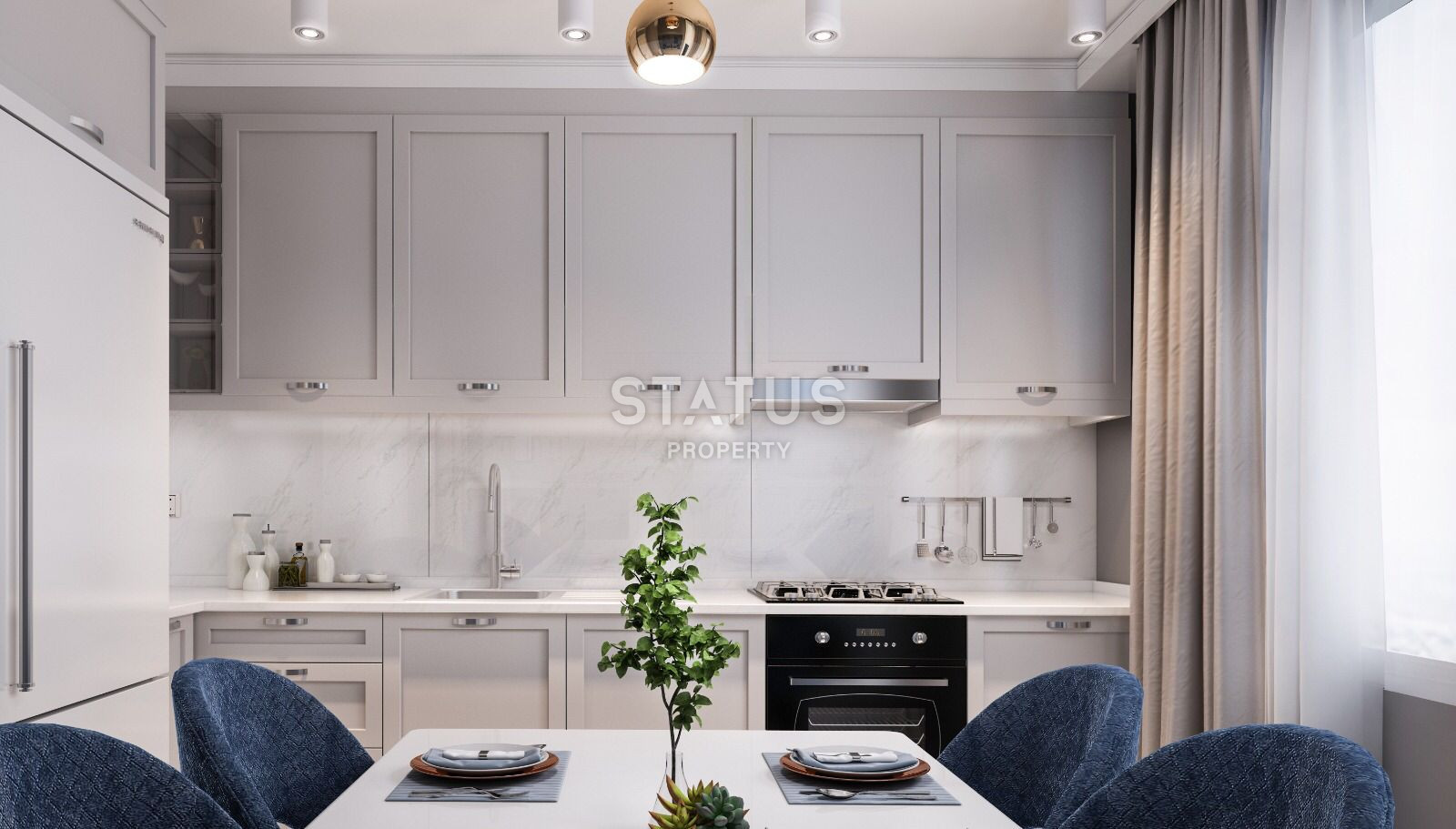 Last 5+1 duplexes at a good price in a project under construction in Avsallar. 240m2 фото 13