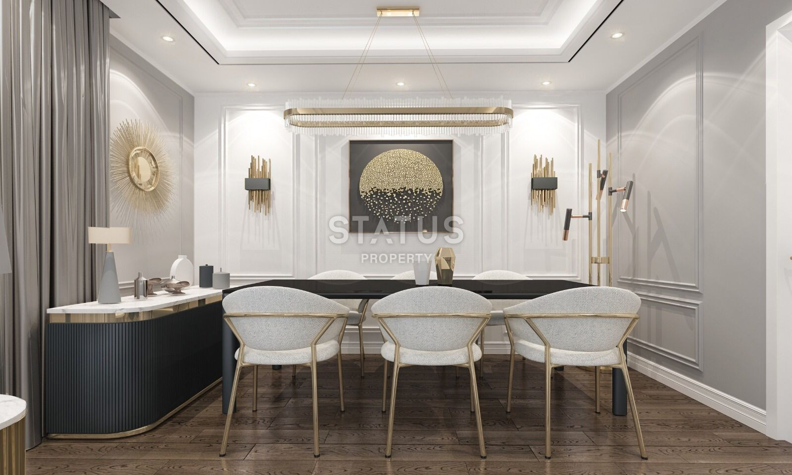 Last 5+1 duplexes at a good price in a project under construction in Avsallar. 240m2 фото 14