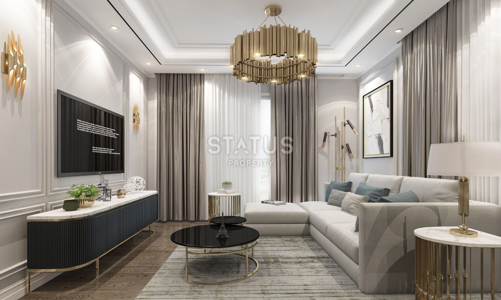 Last 5+1 duplexes at a good price in a project under construction in Avsallar. 240m2 фото 19