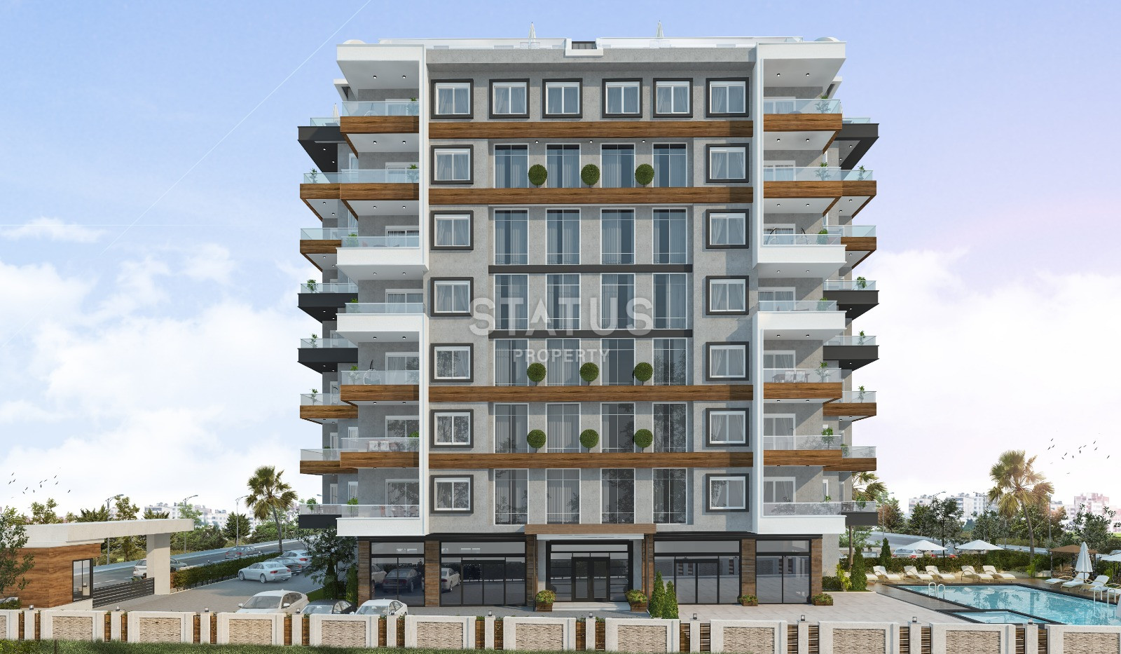 Last 5+1 duplexes at a good price in a project under construction in Avsallar. 240m2 фото 26