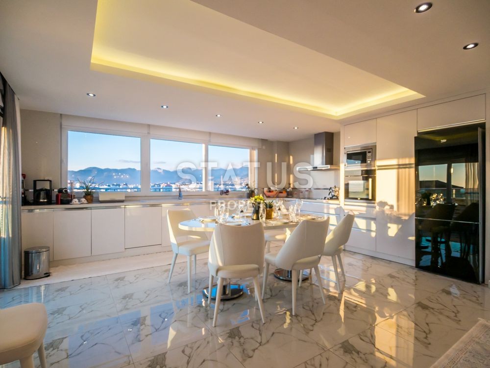 Шикарный меблированный пентхаус с видом на горы и море, 200 м2 фото 5