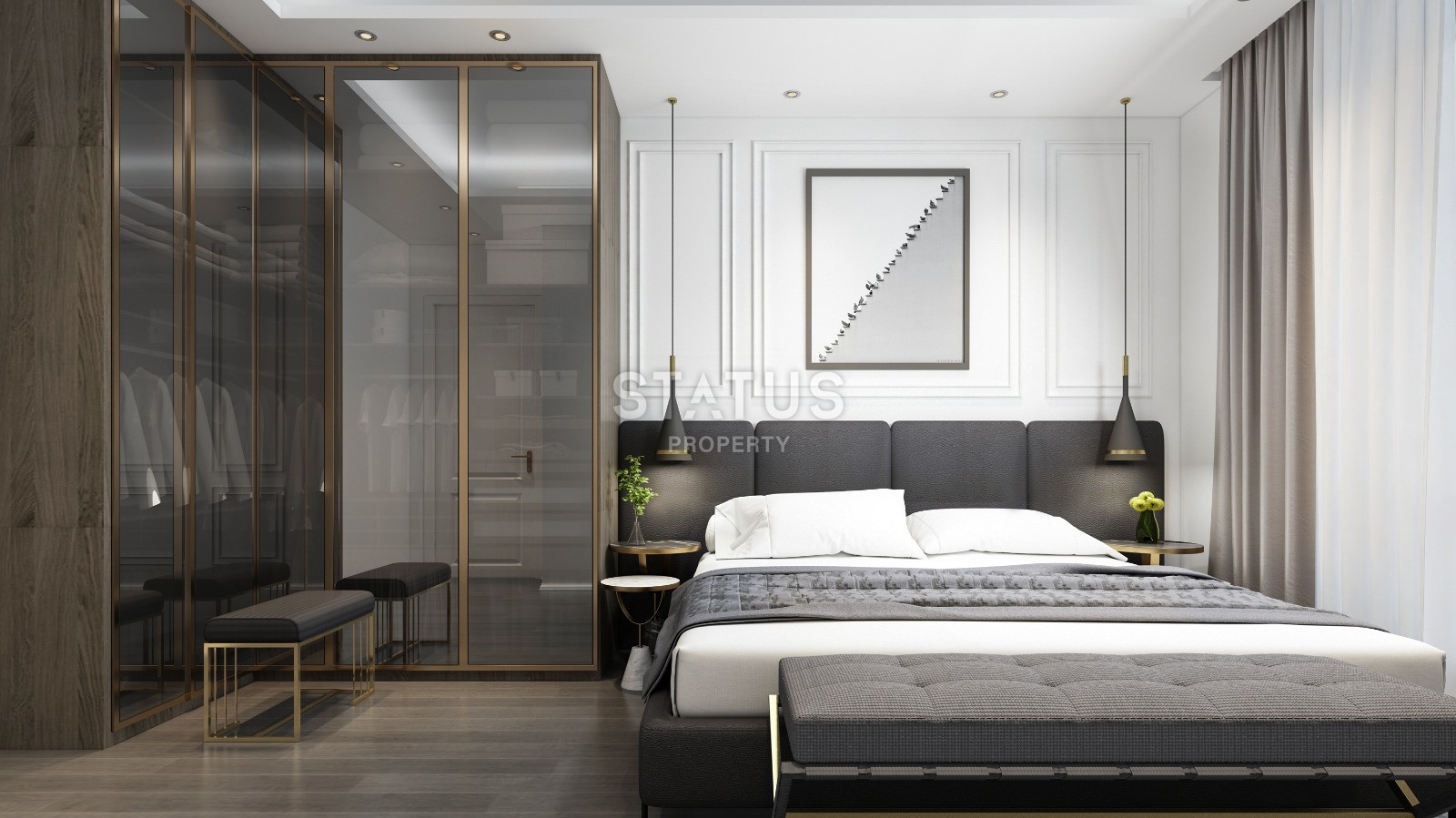 Last 5+1 duplexes at a good price in a project under construction in Avsallar. 240m2 фото 28