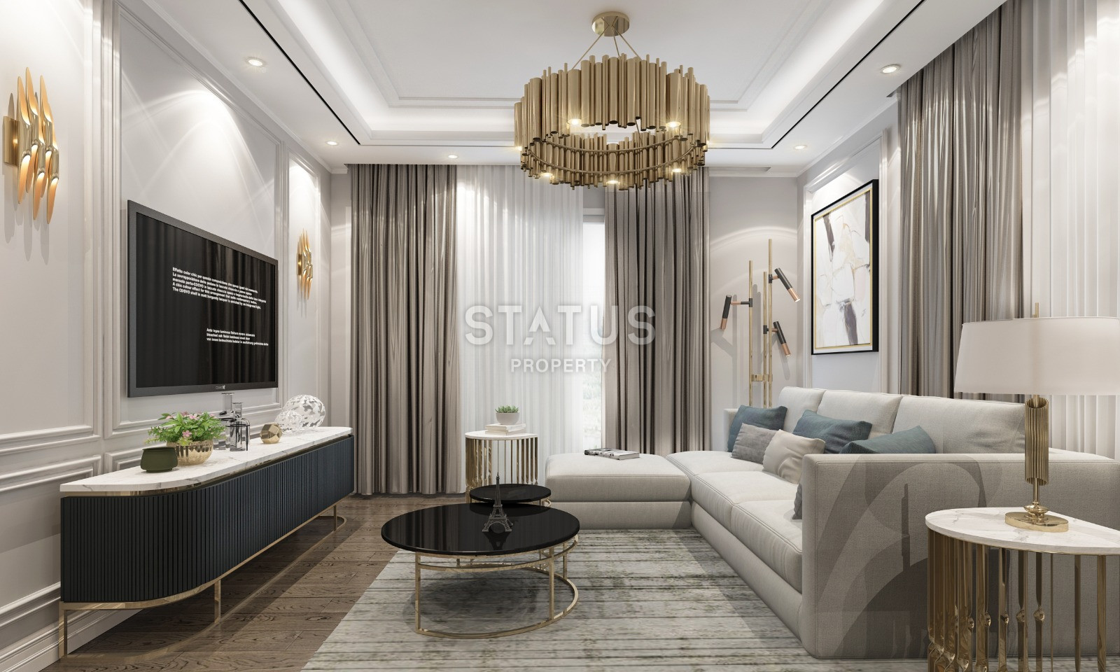 Last 5+1 duplexes at a good price in a project under construction in Avsallar. 240m2 фото 29