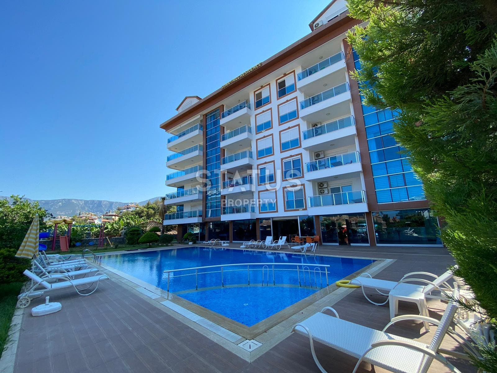 Двухкомнатная квартира в 150 метрах от моря в Каргыджаке 75м2 фото 3