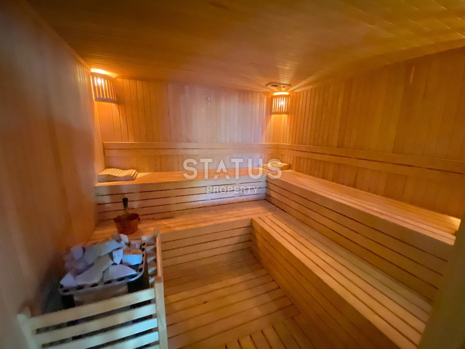 Двухкомнатная квартира в 150 метрах от моря в Каргыджаке 75м2 фото 8