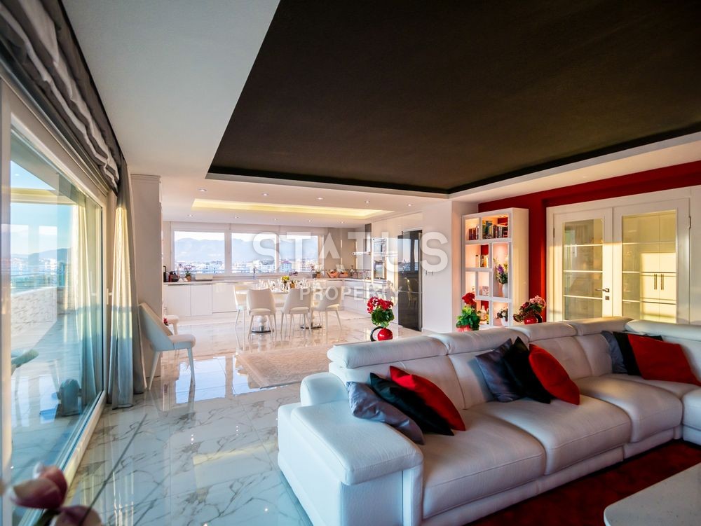 Шикарный меблированный пентхаус с видом на горы и море, 200 м2 фото 13