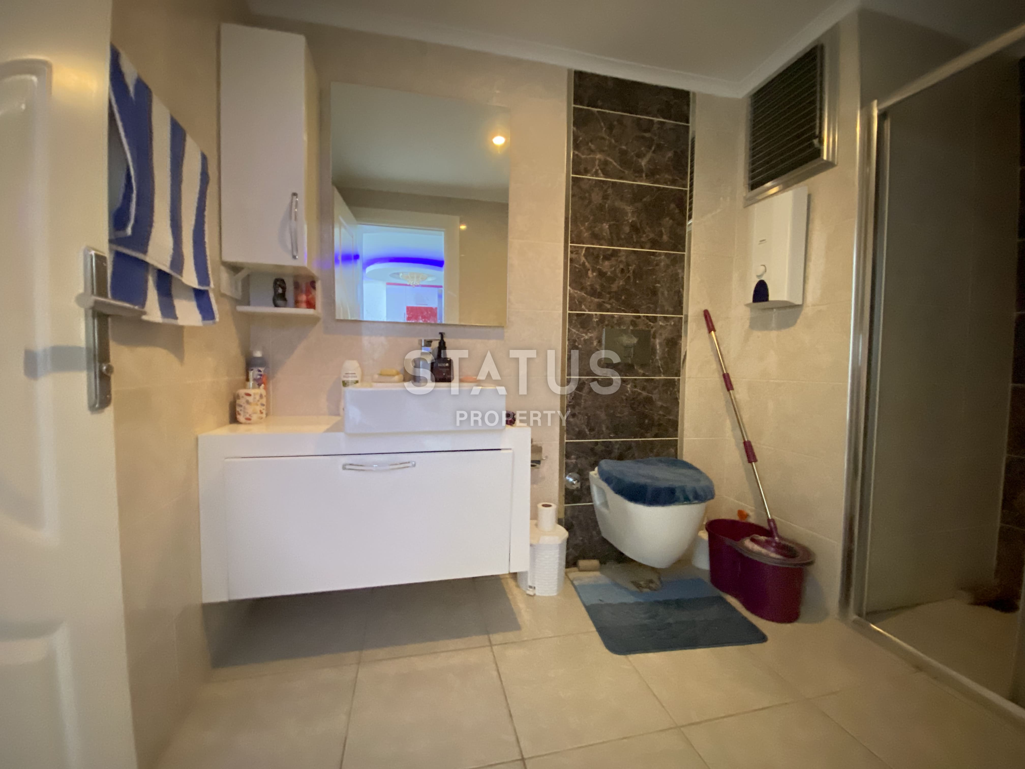 Двухкомнатная квартира в 150 метрах от моря в Каргыджаке 75м2 фото 17