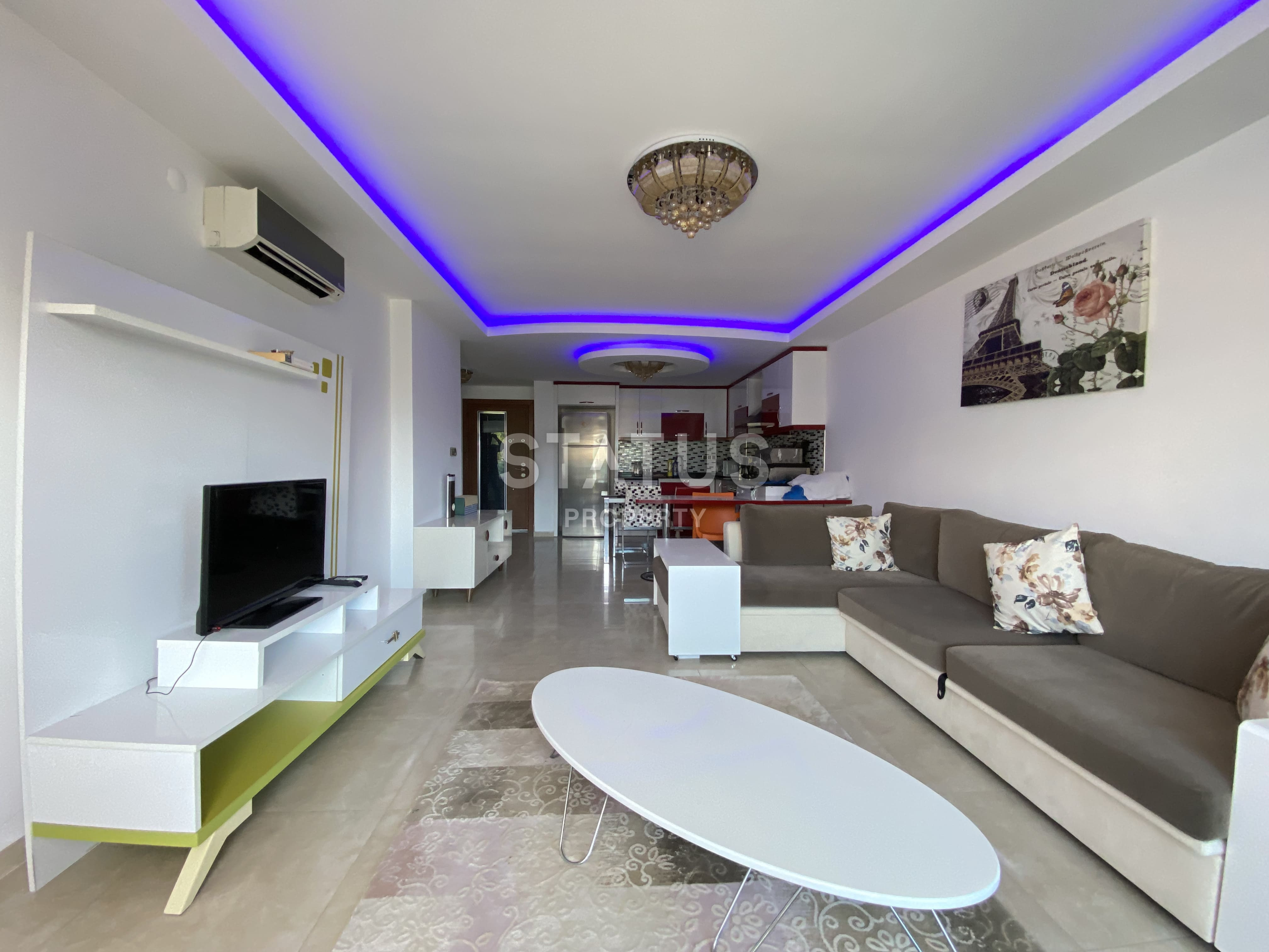 Двухкомнатная квартира в 150 метрах от моря в Каргыджаке 75м2 фото 18